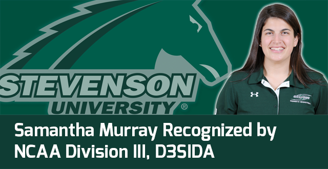 Samantha Murray of Stevenson Recognized by NCAA Division III, D3SIDA